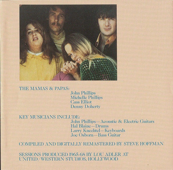 The Mamas & The Papas : 16 Of Their Greatest Hits (CD, Comp, Club, RE, RM)