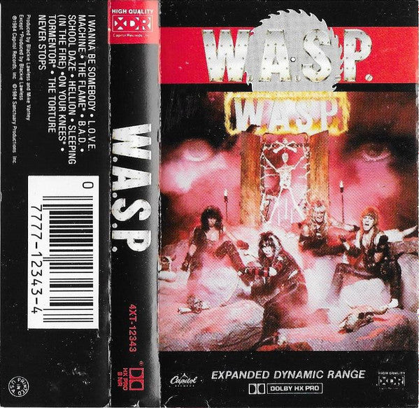 W.A.S.P. : W.A.S.P. (Cass, Album, RE, Cle)