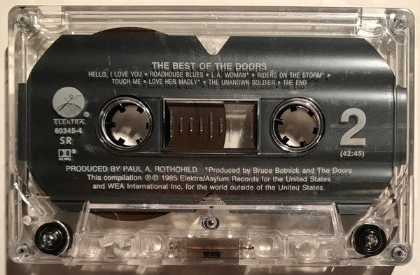 The Doors : The Best Of The Doors (Cass, Comp, RM, SR,)