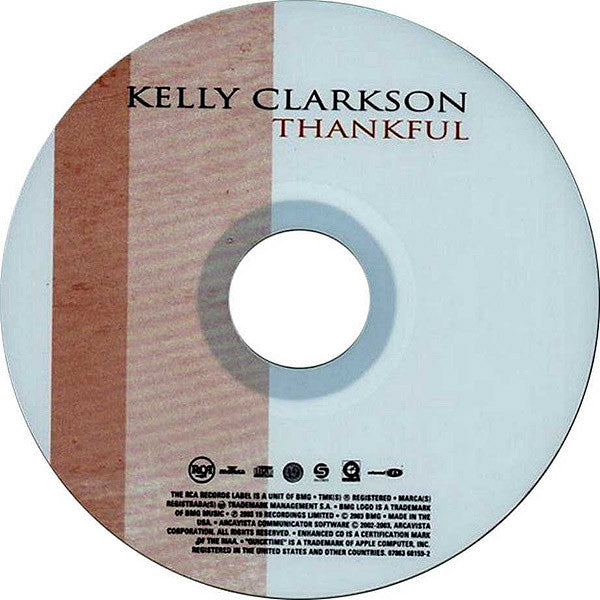 Kelly Clarkson : Thankful (CD, Album, Enh, Son)