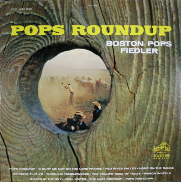 Boston Pops Orchestra, Arthur Fiedler : Pops Roundup (LP, Album, RE)