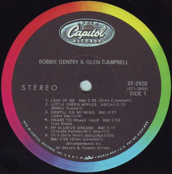 Bobbie Gentry And Glen Campbell - Bobbie Gentry And Glen Campbell (LP) (G+) - Endless Media