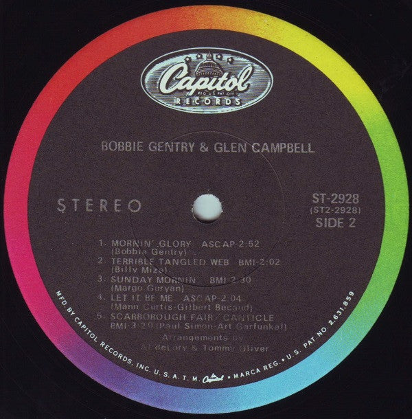 Bobbie Gentry And Glen Campbell - Bobbie Gentry And Glen Campbell (LP) (G+) - Endless Media