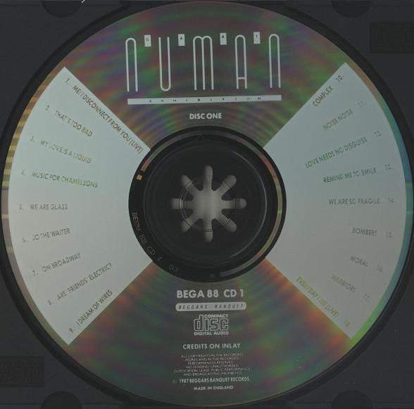 Gary Numan : Exhibition (2xCD, Comp)