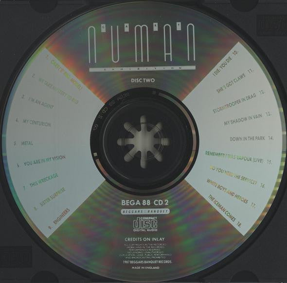 Gary Numan : Exhibition (2xCD, Comp)