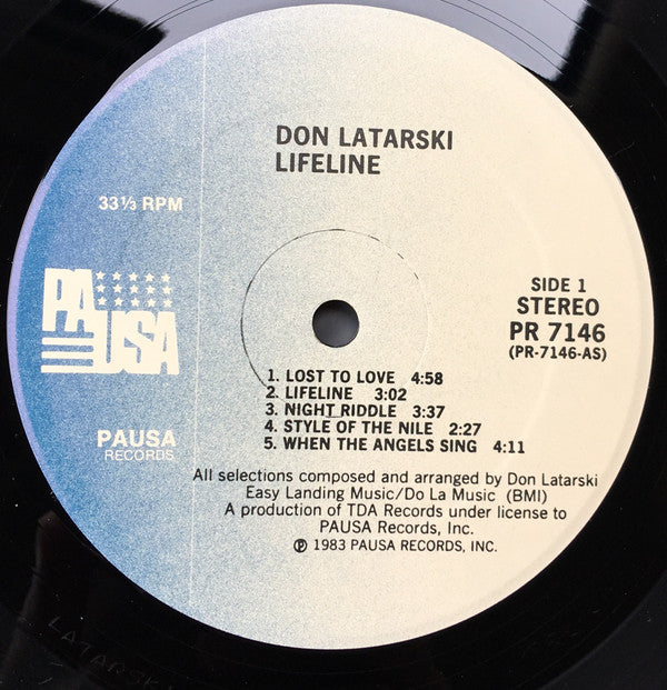 Don Latarski : Lifeline (LP)