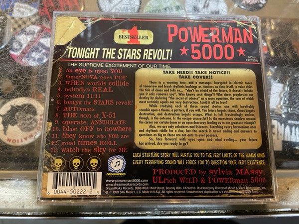 Powerman 5000 : Tonight The Stars Revolt! (CD, Album)