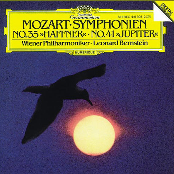 Wolfgang Amadeus Mozart, Leonard Bernstein, Wiener Philharmoniker : Mozart Symphonien No. 35 "Haffner" No. 41 "Jupiter" (CD, Album, RE, PMD)