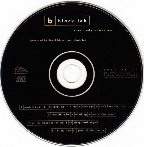 Black Lab : Your Body Above Me (CD, Album)