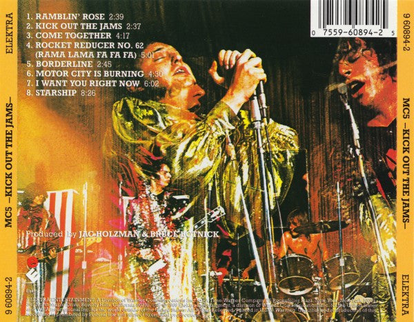 MC5 : Kick Out The Jams (CD, Album, RE, RP)