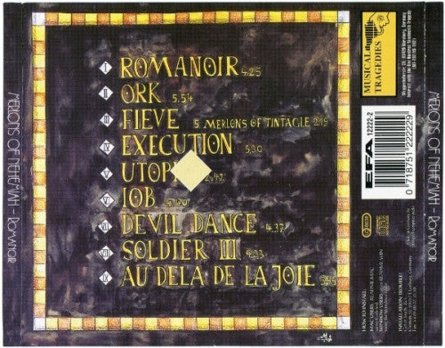 The Merlons : Romanoir (CD, Album, Enh)