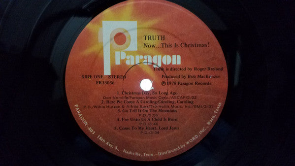 Truth (31) : Now... This Is Christmas (LP, Album)