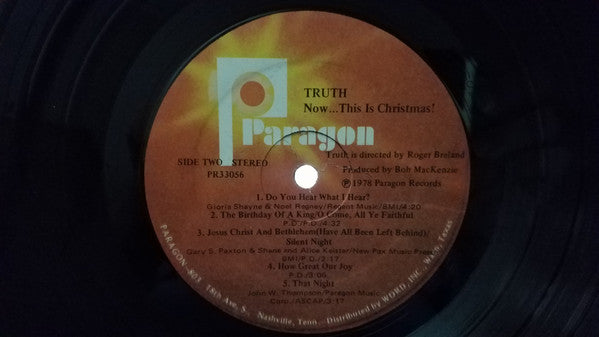 Truth (31) : Now... This Is Christmas (LP, Album)