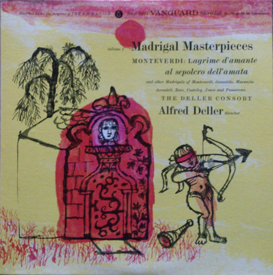 Deller Consort, Alfred Deller : Madrigal Masterpieces Vol 2 (LP)