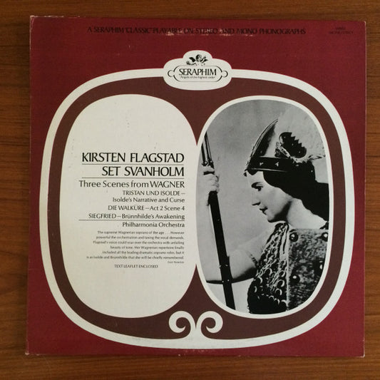 Kirsten Flagstad, Set Svanholm - Three Scenes From Wagner (LP) (VG) - Endless Media