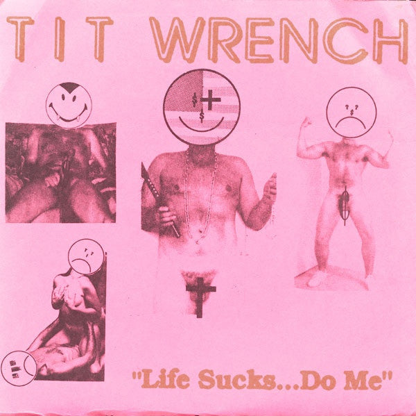 Tit Wrench / Volkswhale : Split EP  (7", EP)