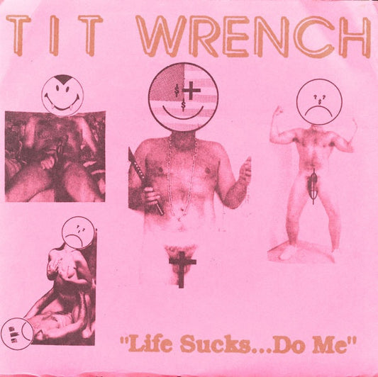 Tit Wrench / Volkswhale : Split EP  (7", EP)