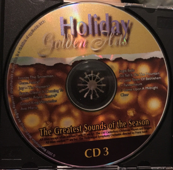 Various : Holiday Golden Hits (3xCD, Album, Comp)