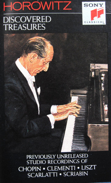 Vladimir Horowitz : Discovered Treasures (Cass, Album)