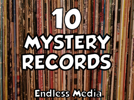 10 Random Mystery Rock 12" Vinyl Record Album EP LP Bundle Lot Box Grab Bag Surprise - Endless Media