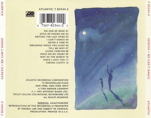Genesis : We Can't Dance (CD, Album, SRC)