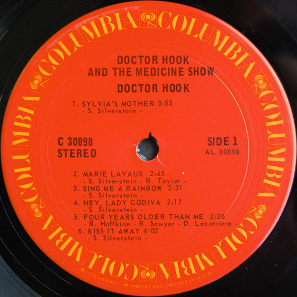 Dr. Hook & The Medicine Show : Doctor Hook (LP, Album, San)