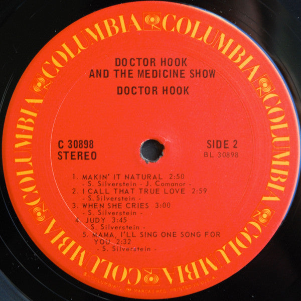 Dr. Hook & The Medicine Show : Doctor Hook (LP, Album, San)