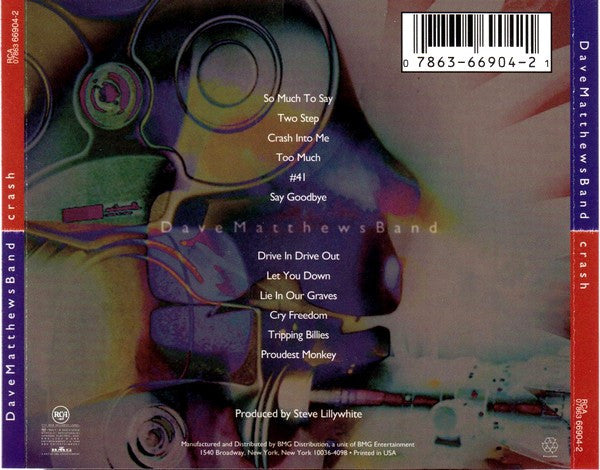 Dave Matthews Band : Crash (CD, Album, Cin)