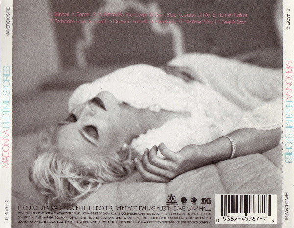 Madonna : Bedtime Stories (CD, Album, Fir)