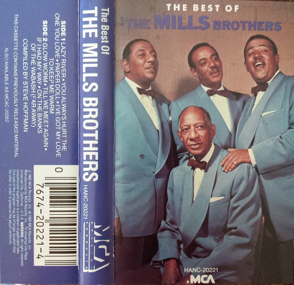 The Mills Brothers : The Best Of The Mills Brothers (Cass, Comp)