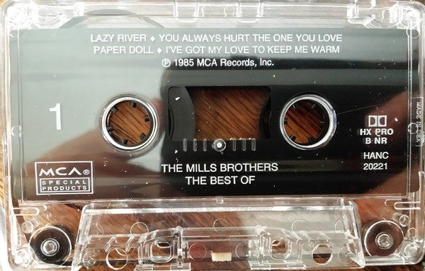 The Mills Brothers : The Best Of The Mills Brothers (Cass, Comp)