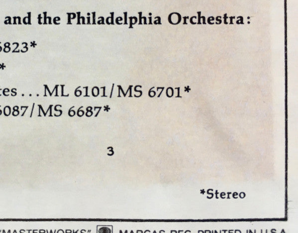 The Philadelphia Orchestra, Eugene Ormandy : Clair De Lune (LP, Album, Pit)