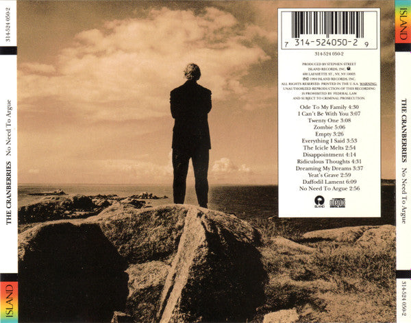 The Cranberries : No Need To Argue (CD, Album)