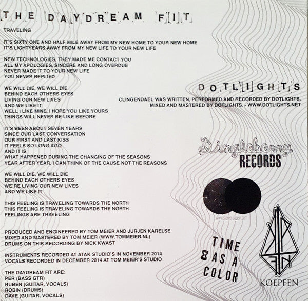 The Daydream Fit / Dotlights / Lorraine / Duct Hearts - The Daydream Fit Dotlights Lorraine Duct Hearts (7") (VG+) - Endless Media