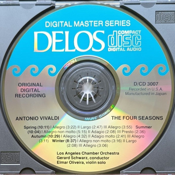 Antonio Vivaldi, Elmar Oliveira, The Los Angeles Chamber Orchestra, Gerard Schwarz : The Four Seasons (CD, Album)