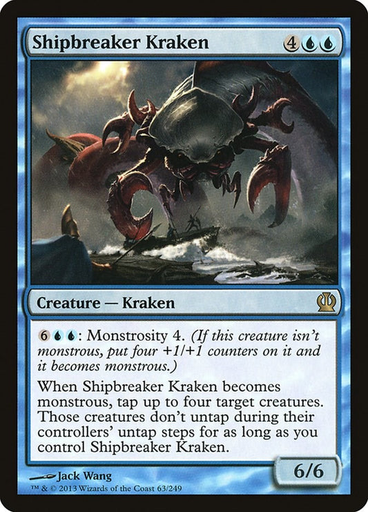 Shipbreaker Kraken [THS - 63] Magic the Gathering MTG Trading Card