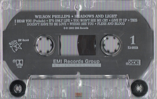 Wilson Phillips : Shadows And Light (Cass, Album, Dol)