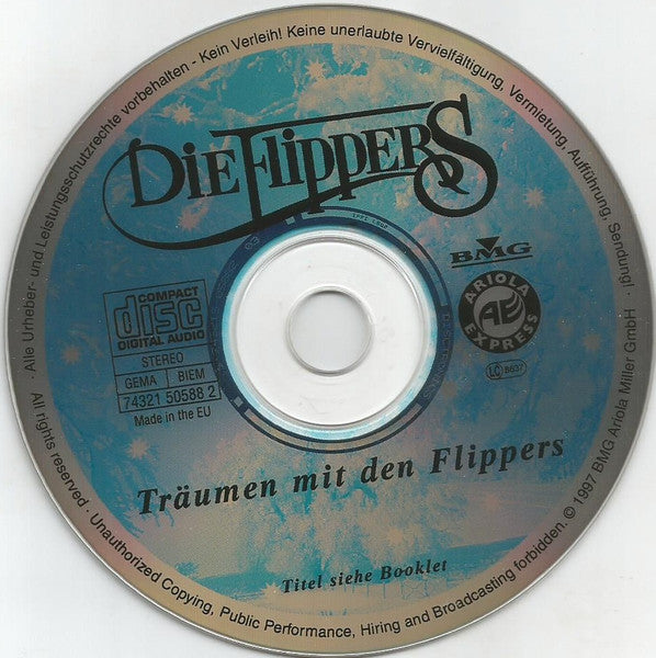 Die Flippers : Träumen Mit Den Flippers (CD, Comp)