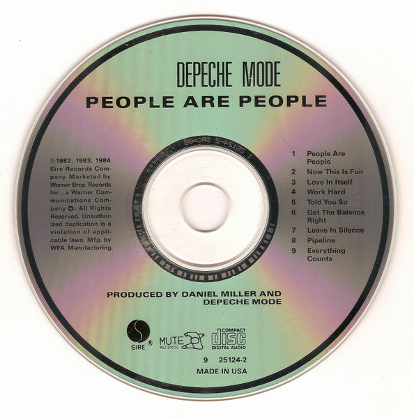 Depeche Mode : People Are People (CD, Comp, RE, RP)
