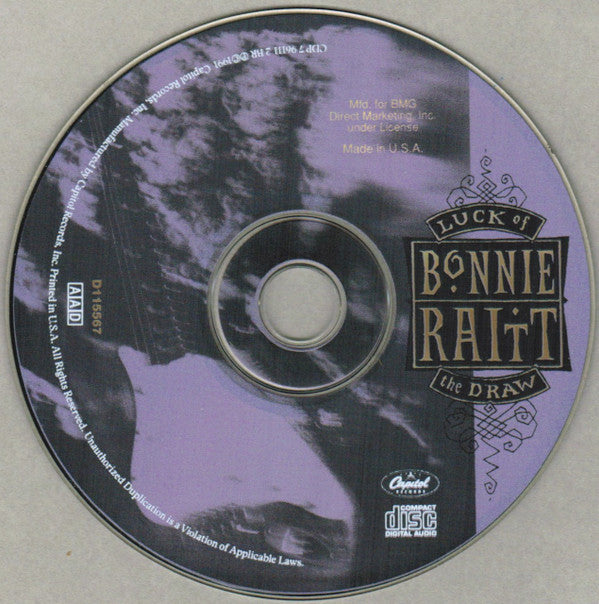 Bonnie Raitt : Luck Of The Draw (CD, Album, Club, BMG)