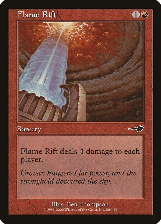 Flame Rift [NMS - 80] Magic the Gathering MTG Trading Card