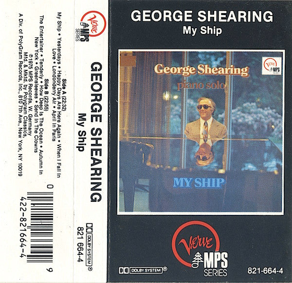 George Shearing : My Ship (Cass, Album, RE, Dol)