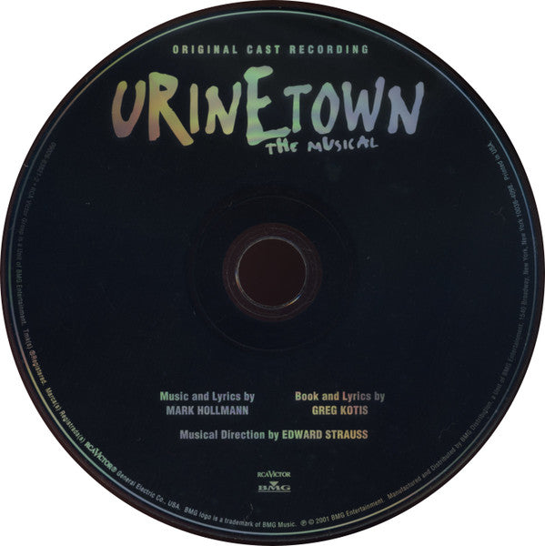 Mark Hollmann, Greg Kotis : Urinetown The Musical [Original Cast Recording] (CD, Album)