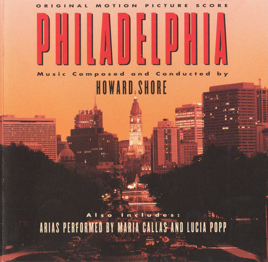 Howard Shore : Philadelphia (Original Motion Picture Score) (CD, Album)