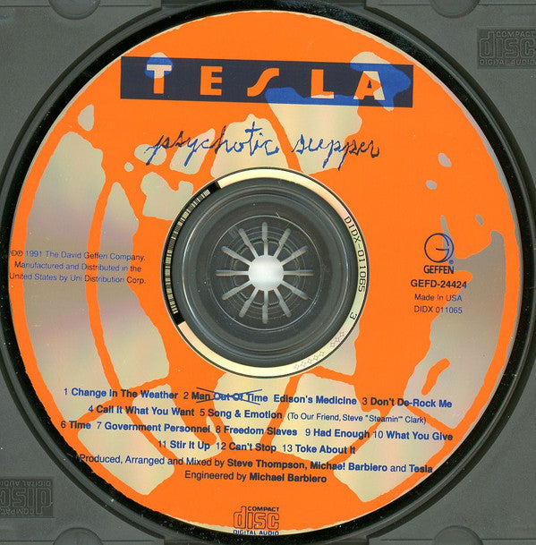 Tesla : Psychotic Supper (CD, Album)