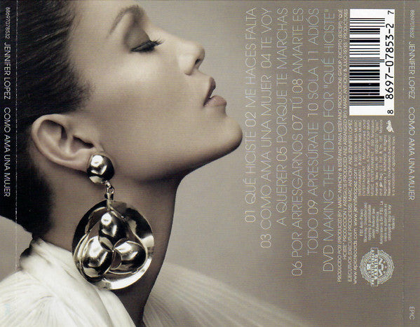 Jennifer Lopez : Como Ama Una Mujer (CD, Album + DVD-V, NTSC)