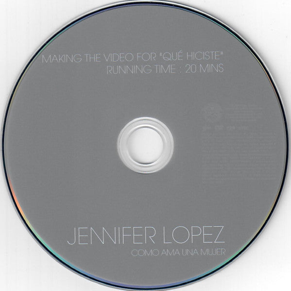 Jennifer Lopez : Como Ama Una Mujer (CD, Album + DVD-V, NTSC)
