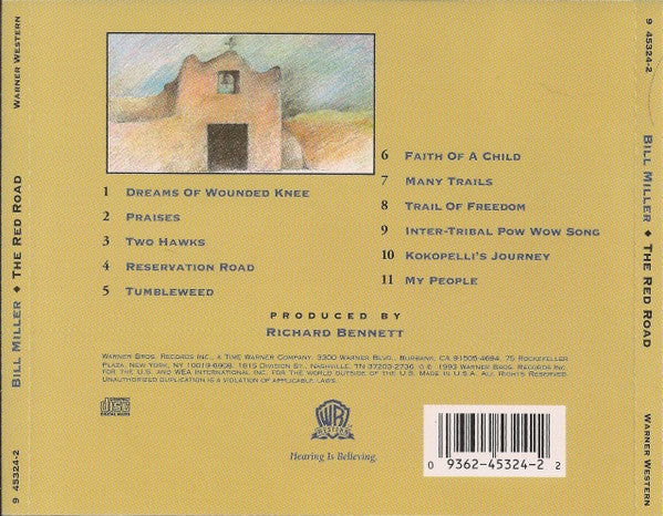 Bill Miller (6) : The Red Road (CD, Album)
