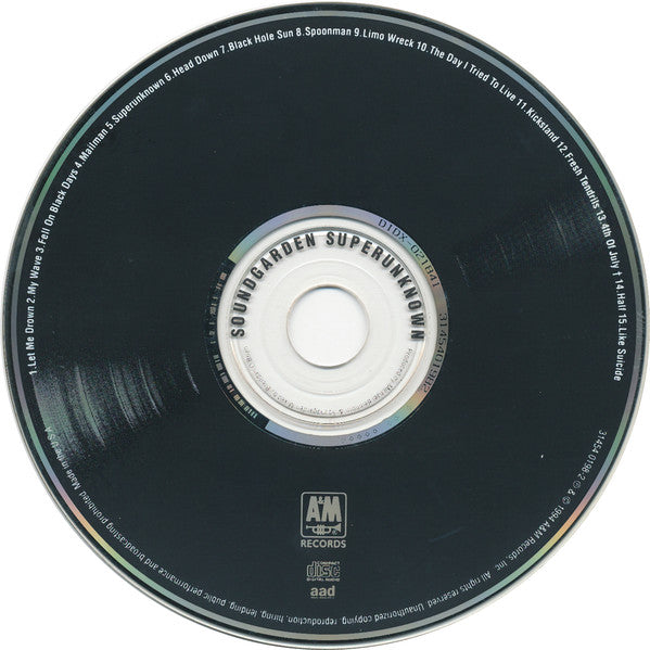 Soundgarden : Superunknown (CD, Album)