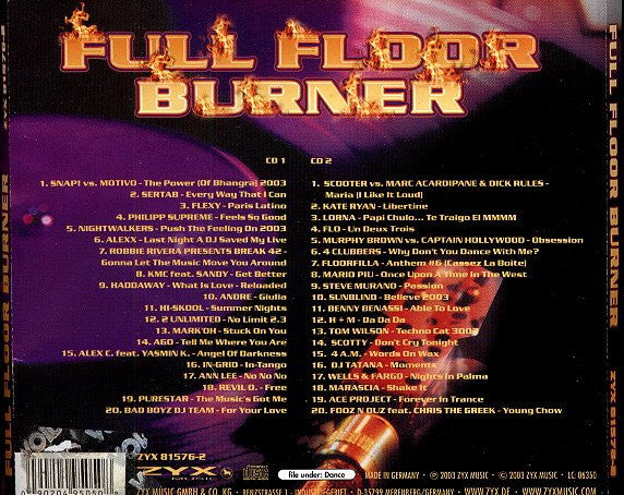 Various : Full Floor Burner (2xCD, Comp)